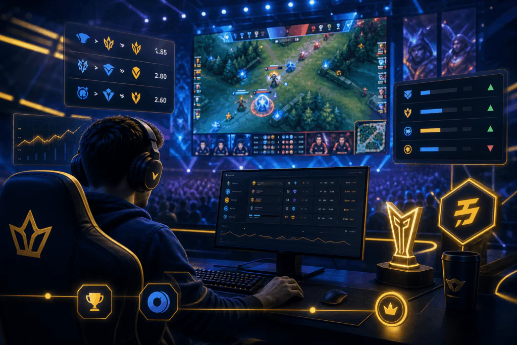 eSports-Wetten auf der Website von N1Bet in der Schweiz – n1bets.ch