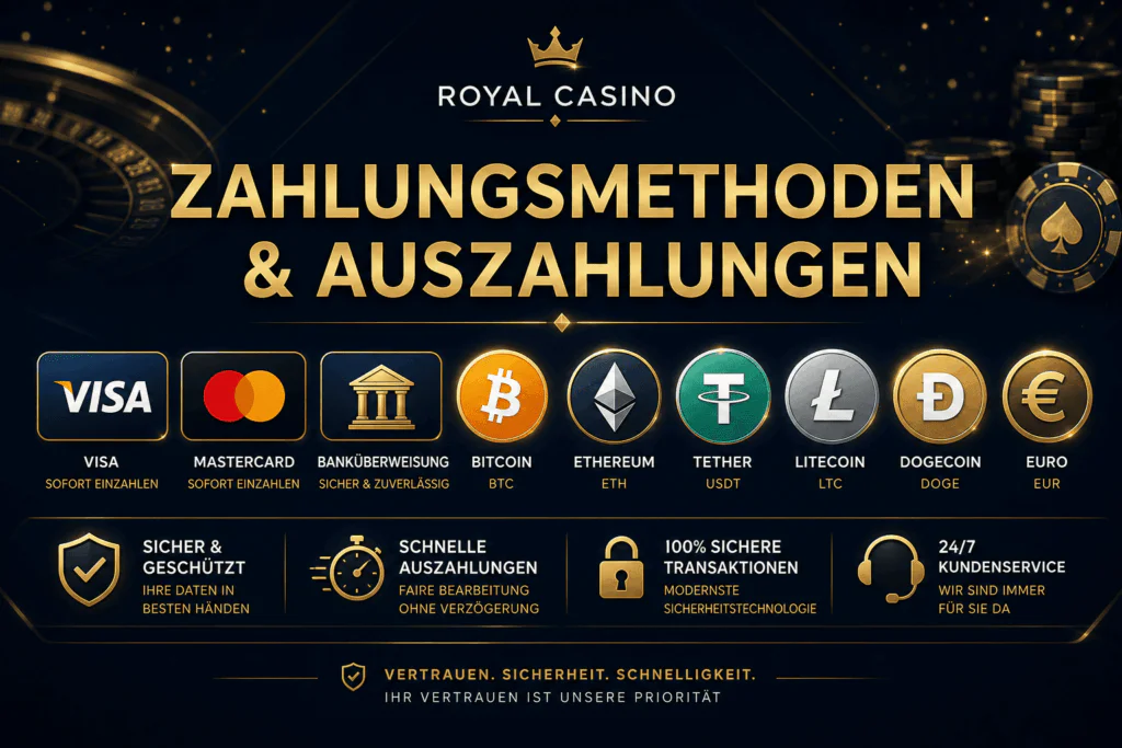 Einzahlungs- und Auszahlungsmethoden bei N1Bet Casino Zahlungsseite in der Schweiz - n1bets.ch